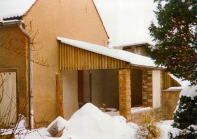 1991 Ausbau der Laube zum kleinen Laden